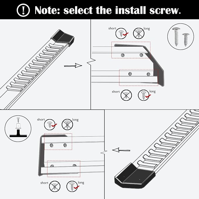 COMNOVA Pair Running Board Nerf Bar Compatible with 15-26 Ford F150 Superduty Crew Cab（4 Full Size Doors） Rocker Slider Side Steps,Width 6 Inches V Style.with OE Style Brackets