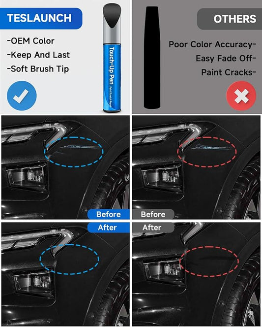 UH Tuxedo Black Touch Up Paint Compatible with Ford Exact Match Touch Up Paint Car Scratch Repair
