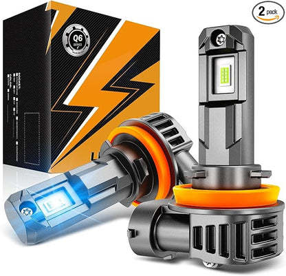 Auxbeam Fog Light, 8000K Ice Blue Light for Off-Road Use, (H11)