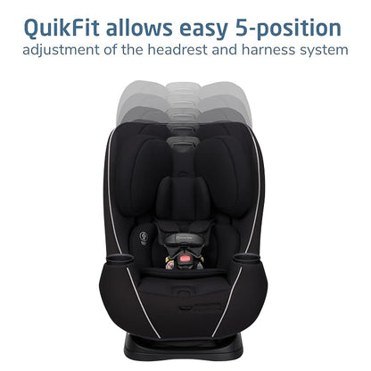 Maxi-Cosi Pria Max 3-in-1 Convertible Car Seat, Infant to Toddler Car Seat, ClipQuick Magnetic Chest Clip, Quick-Install Latch, Machine-Washable Cover, 5-100 lbs, Caspian Caviar