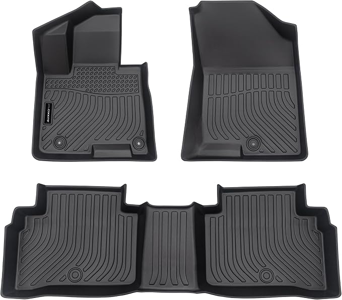 Auxko All Weather Floor Mat & Cargo Mat Fit for 2026 2025 2024 2023 2022 Hyundai Tucson (Include Hybrid Not PHEV) TPE Liner Tucson Accessory Set All Season Odorless Anti-Slip Floor Trunk Liner