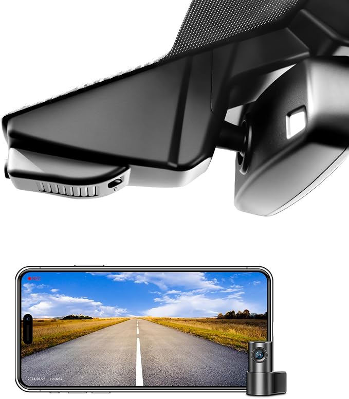 Mangoal Front 4K & Rear 1080p Dash Cam for Ford Explorer U502 Explorer 2013-2019 & Taurus 2013-2019, Base XLT ST_Line Limited Timberline Platinum King Ran(Model C), WiFi & App, 128GB Card