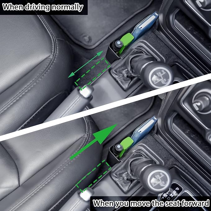 Center Console Gear Shift Organizer Tray Compatible with Jeep Wrangler JL/JLU 2018-2023 2024 2025 2026 and Jeep Gladiator JT Truck 2020-2023 2024 2025 2026 Storage Box Accessories (Not for JK/JKU)