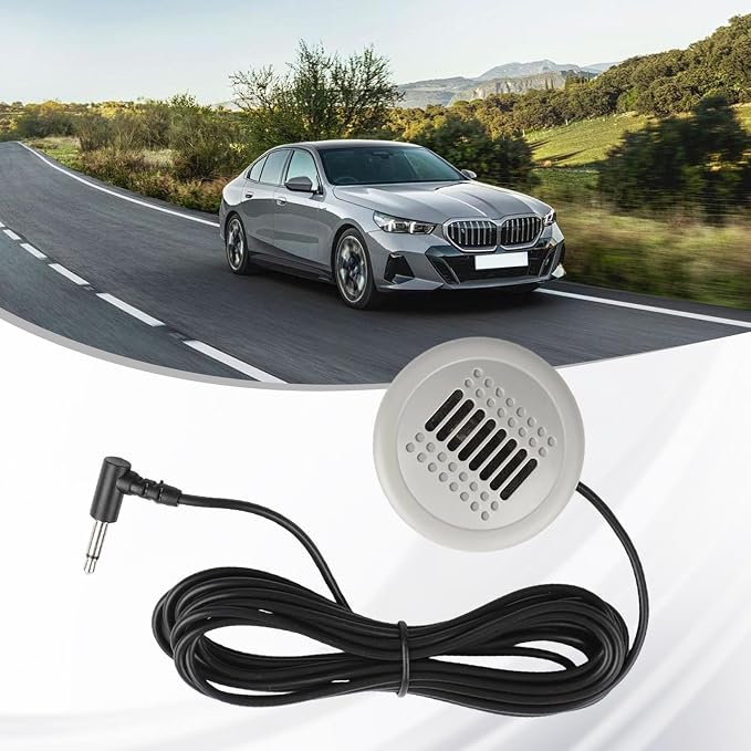 3.5MM Microphone Mic Car Audio Wired for Android Radio Navigation External Extension Cable 300CM for BNW and Other Models