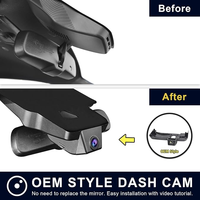 Mangoal Front 4K & Rear 1080P Dash Cam Custom fit for Toyota Tacoma 2018 2019 2020 2021 2022 2023(Model A), Limited TRD Sport Off-Road Pro SR5 SR, Integrated OEM Look, App & WiFi, GPS, 128GB Card