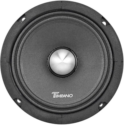 Timpano 6.5 Midrange Speaker TPT-MR6-4 Bullet 500 Watts, 4 Ohm, Shallow Mount 6.5 Inch Speakers PRO Audio Mid Range Loud Speaker (Single)