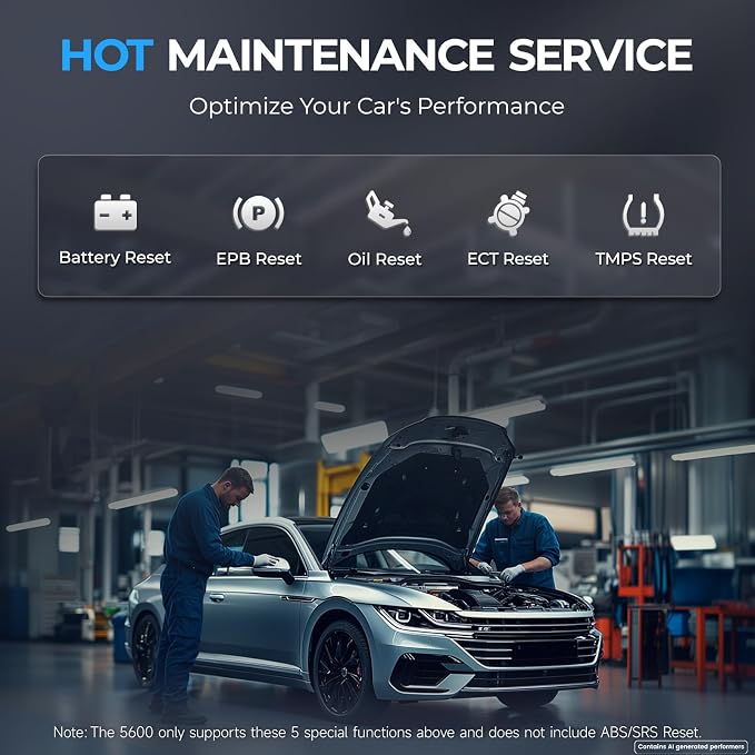 AUTOPHIX 5600 OBD2 Scanner fit for VW Audi, Full System VAG Diagnostic Tool with Oil Reset, EPB, Battery Registration, TPMS, No App or Subscription