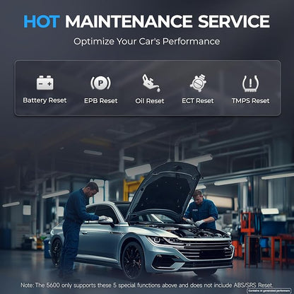 AUTOPHIX 5600 OBD2 Scanner fit for VW Audi, Full System VAG Diagnostic Tool with Oil Reset, EPB, Battery Registration, TPMS, No App or Subscription