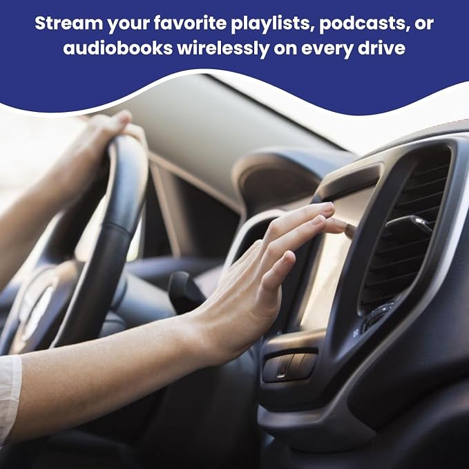 VAIS Technology SL3b-T Bluetooth Audio Adapter - Wireless Music Streaming Add-On Compatible with Most Toyota 2004-2012 Vehicles - Retains Steering Wheel Control & Includes USB Charging Port