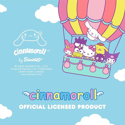 Sanrio Hello Kitty and Friends Cinnamoroll Blue Car Steering Wheel Cover, Universal Fit Cute Accessories for Women Stylish Decor Gifts Hello Kitty Car Accessories - Fits Standard Wheels 14.5"-15"