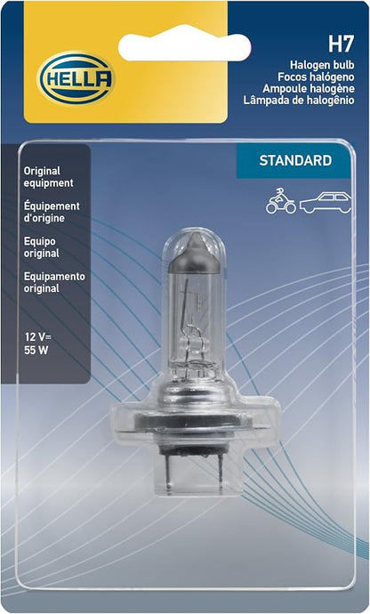 HELLA H7SB Standard Halogen Bulb, 12V, 55W