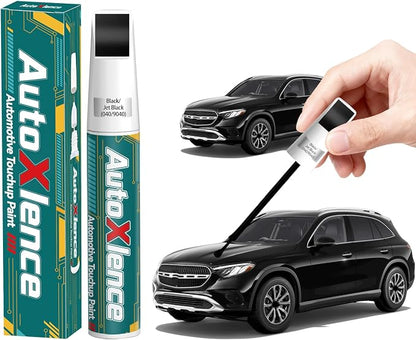Black/Jet Black(040/9040) Touch Up Paint Compatible with Mercedes-Benz Car Paint Pen Scratch Repair Automotive Scratch Remover Fix Exact Color Match