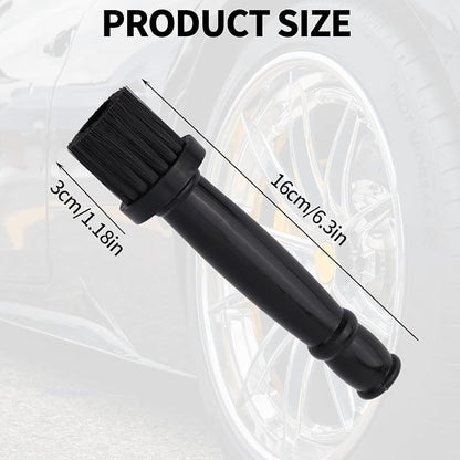 Wheel Lug Nuts Cleaning Brush, Car Detailing Brush Kit for Wheel Rim and Lug Nut Covers Cleaning Durable Car Wash Supplies