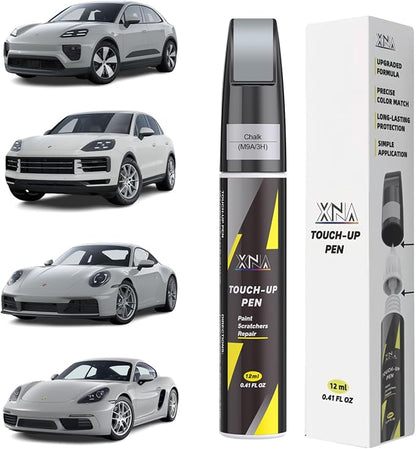 XNA Chalk(M9A/3H) for Porsche Touch Up Paint, Car Scratch Remover for Nicks and Chips Repair, 2-In-1 Quick & Easy Fix Car Scratch Repair Kit with Exact Color-Matched
