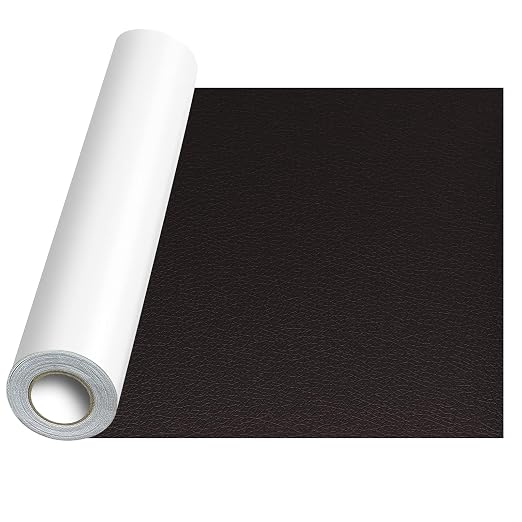 JuCheng Leather Repair Kit -Leather Repair Patch Self-Adhesive Waterproof Patch & Glue for Furniture, Car Seats, Sofa, Couch, Vinyl - Instant Fix for Tears & Scratches (Coffee, 3.5X79 inch)