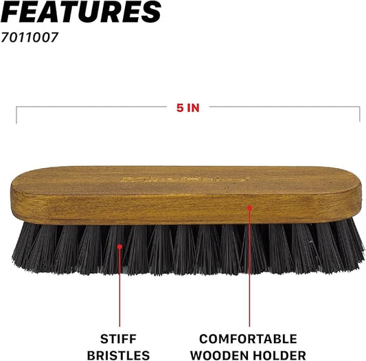 Maxshine Universal Leather & Upholstery Brush – Durable Nylon Bristles for Car Detailing – Ideal for Cleaning Seats, Carpets & Interior Surfaces – Gentle, Effective Detailing Tool