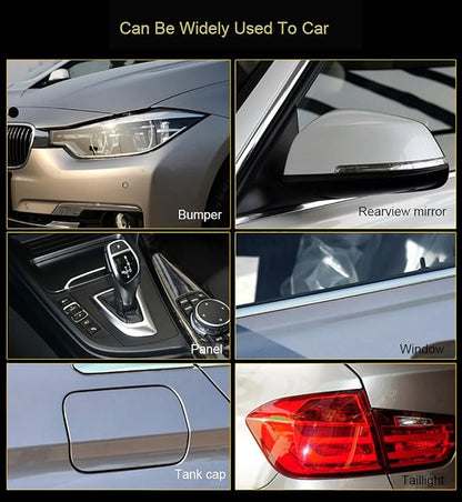 Self-Healing TPU Clear Paint Protection PPF Film, Bulk Wrap for Car, Motorcycle & Bicycle Frame Surface Protection (Transparent, 5" x 40")