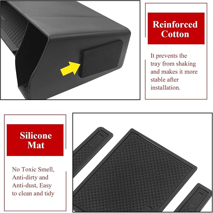 TTCR-II Compatible with 2022-2025 2026 Honda Civic Center Console Storage Box, for Civic Center Console Organizer Insert Tray 11 Gen EX LX Sport Touring