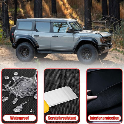 Thickened Hard Top Storage Bag Compatible with Ford Bronco 2021-2025 2/4-Door, Portable Freedom Panel Storage Bag for Front Roof Panel Over First Row Seat