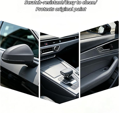 Matte Clear 7.5mil TPU Paint Protection Film for Cars & Motorcycles, Heat self-Healing, self-Adhesive Bubble-Free roll, Suitable for DIY Decoration (1ft x 5ft)