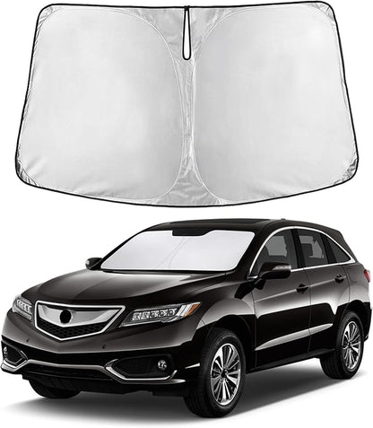 EcoNour Windshield Sunshade Compatible for Acura RDX 2013-2016 2017 2018, Sun Visor for Front Windshield & Window Sun Shade Cover, UV Heat Blocker & Protector, Car Accessories