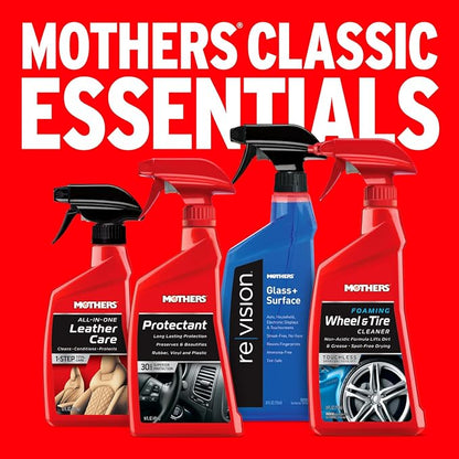 Mothers Protectant, 16 oz. – Long-Lasting UV Protection for Rubber, Vinyl & Plastic, Shields Dash, Trim, Bumpers & Tires from Fading, Cracking & Drying, Restores a Clean OEM Finish (05316)