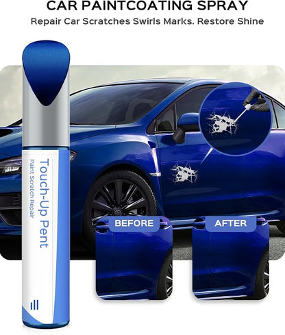 K7X WR(World Rally) Blue Pearl Touch Up Paint Compatible with Subaru Exact Match Chips and Nicks Touch Up