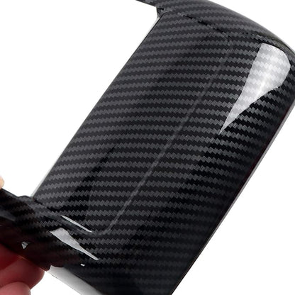 HIGH FLYING Carbon Fiber Grain Car Interior Accessories Center Console Armrest Air Vent Cover Trim Kit ABS 2pcs for Subaru WRX STI 2015 2016 2017 (Not Fit 2018 Model)