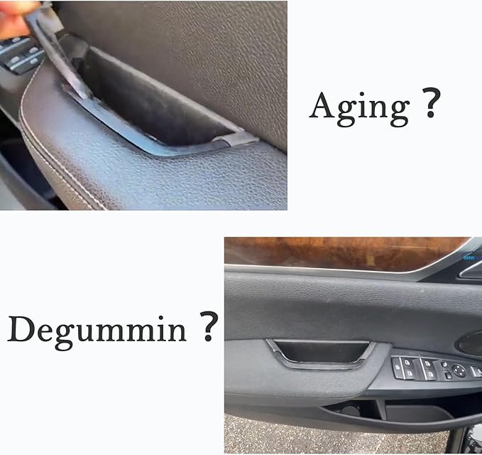 Black Driver Side Door Armrest Handle Storage Compartment Compatible for BMW X3 F25 2010-2016 X4 F26 2014-2017 Cover Door Container Storage Box Door Armrest Cover