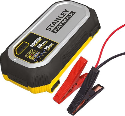 Stanley LJ25FC 2500 Peak Amp Lithium Jump Starter with USB Power and Carrying Case