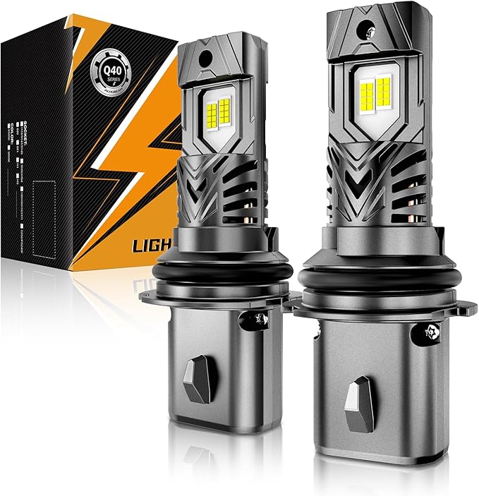 Auxbeam 9004 Fog Lights, Q40 Series 800% Brighter Powersports Light