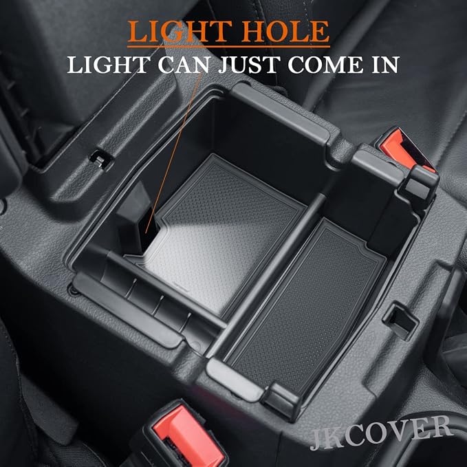 Compatible with Center Console Organizer Tray Jeep Wrangler JL/JLU 2018-2021 2022 2023 2024 2025 2026 and Jeep Gladiator JT Truck 2020-2023 2024 2025 2026 Insert Armrest Accessories (Not for JK/JKU)