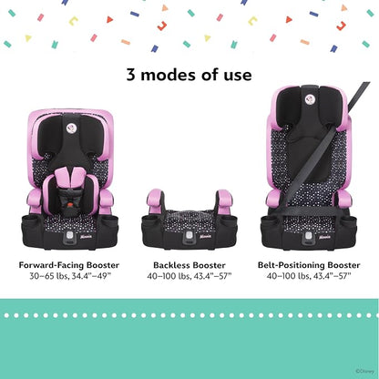 Disney Baby MagicSquad 3-in-1 Harnessed Booster Car Seat, Mickey Blogger