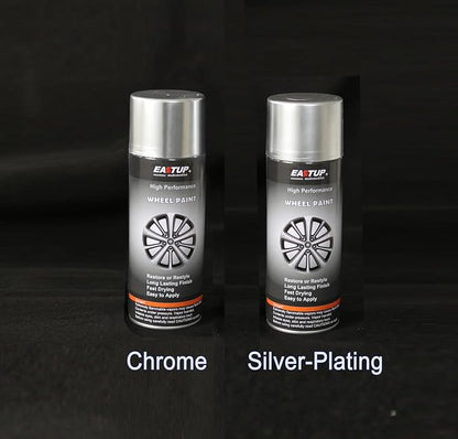 Premium Imitation Silver Plating Metallic Wheel Paint - Brilliant Finish, High Durability, Fade-resistant, Quick Drying Rim Coating