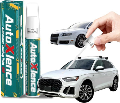 Ibis White(LY9C) Touch Up Paint Compatible with Audi Car Paint Pen Scratch Repair Automotive Scratch Remover Fix Exact Color Match
