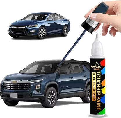 Lakeshore Blue(GXP/WA136H) Touch Up Paint For Chevrolet Exact Match-Chips and Nicks 2 in 1 Car Paint Pen Scratch Rapair for Tahoe/Suburban/Blazer/Colorado/Trax/Chevy/Silverado/Equinox/Traverse