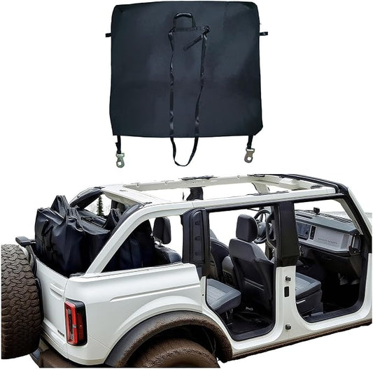 Thickened Hard Top Storage Bag Compatible with Ford Bronco 2021-2025 2/4-Door, Portable Freedom Panel Storage Bag for Front Roof Panel Over First Row Seat