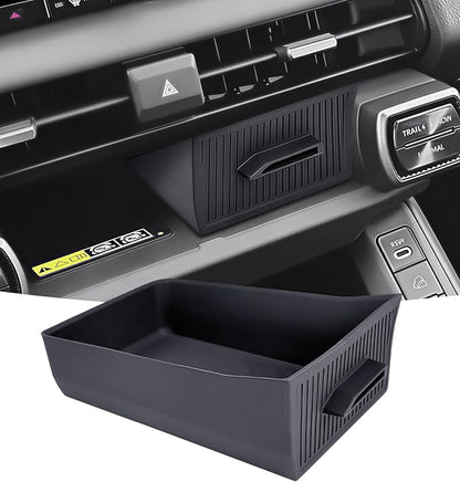 Center Console Organizer Tray Storage Box for Toyota RAV4 2026, Interior Accessories Removable Insert Drawer Tray for 2026 RAV 4, Black