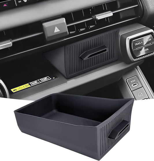 Center Console Organizer Tray Storage Box for Toyota RAV4 2026, Interior Accessories Removable Insert Drawer Tray for 2026 RAV 4, Black