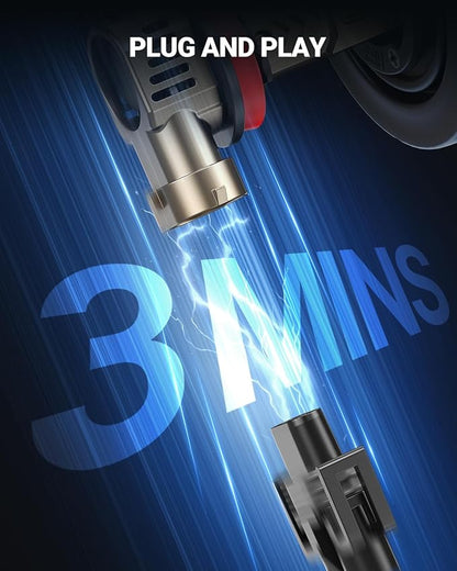 SEALIGHT 10X Super Brighter H11/H8/H9 Light Bulb than Origin, 6500K White Built-in Driver, 50000LM H9/H8/H11 LED Bulb 360° Adjustable Plug-N-Play, 70000Hrs Lifespan IP68 Waterproof, Pack of 2