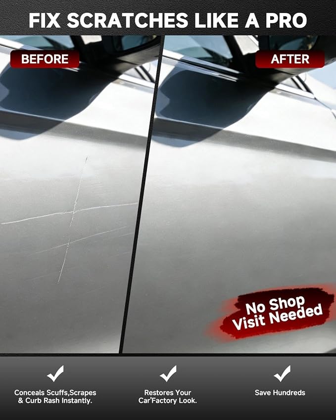 Dark Sapphire Blue Metallic G1M/WA410Y for GMC Touch Up Paint Kit[2K Clear Coat Included],Exact Color Match Touch Up Paint for Chip and Scratch