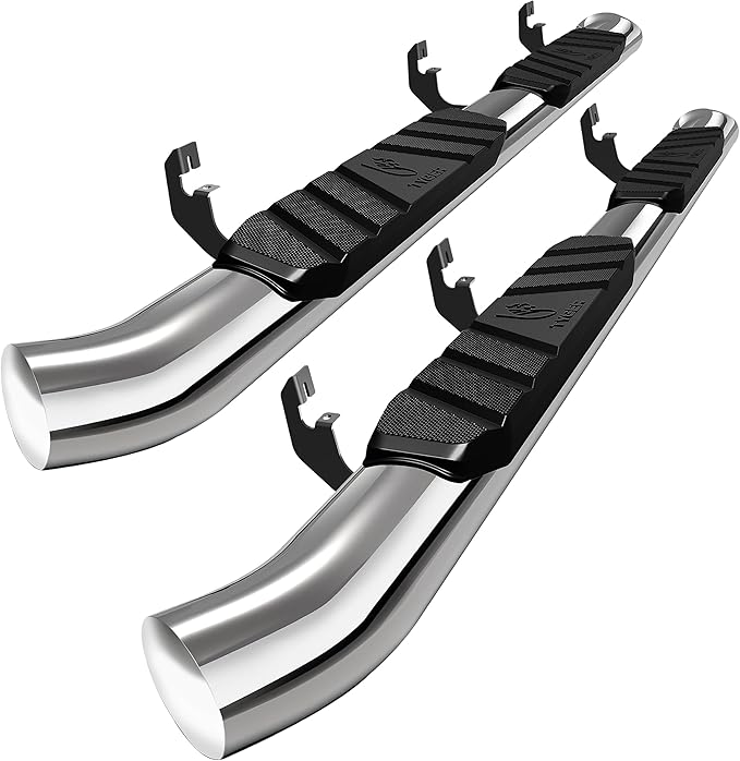 Tyger Auto 3.5" Rider Running Boards Compatible with 2015-2026 Chevy Colorado GMC Canyon | Crew Cab | TG-SS2C35167 | Side Step Rail Nerf Bars