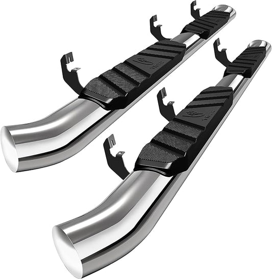 Tyger Auto 3.5" Rider Running Boards Compatible with 2015-2026 Chevy Colorado GMC Canyon | Crew Cab | TG-SS2C35167 | Side Step Rail Nerf Bars