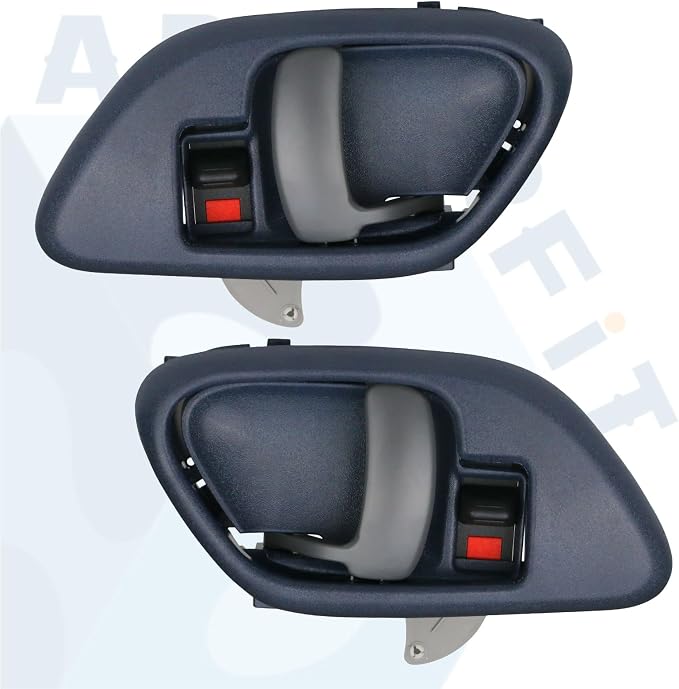 APPERFiT Interior Door Handle w/Bezel Kit (Blue) Compatible with 1995-2002 Chevy Chevrolet GMC Truck C1500 C2500 C3500 K1500 K2500 K3500 Suburban Tahoe Yukon 15708045 15708046