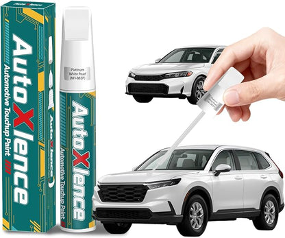 NH-883P Platinum White Pearl Touch Up Paint Compatible with Honda Car Paint Pen Scratch Repair Automotive Scratch Remover Fix Exact Color Match