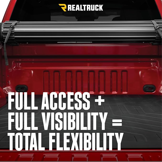 RealTruck TruXedo Sentry CT Hard Rolling Truck Bed Tonneau Cover | 1587016 | Fits 2019-2024 Dodge Ram 1500 with Multi-Function (Split) Tailgate (New Body Style) 6' 4" Bed (76.3")