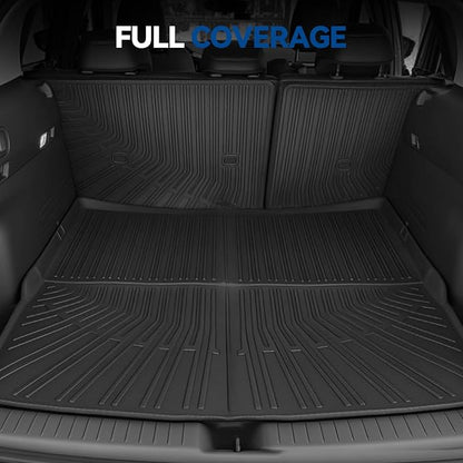 Custom Fit Floor Mats for Toyota Venza 2021-2026, All Weather TPE Floor Liners with Trunk Mat & Backrest Protectors, Odorless Full Set Interior Accessories