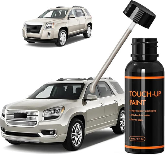 GWT/WA102V Champagne Silver Touch Up Paint Compatible With GMC, DIY Car Paint Scratch Repair Kit, Automotive Paints, Quick & Easy Fix Scratch Repair for Terrain/Yukon/Acadia