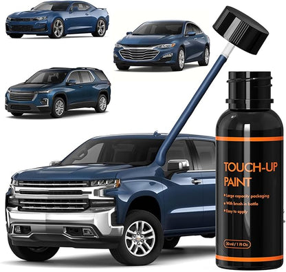 GA0/WA619D Northsky Blue Touch Up Paint for Chevy, DIY Car Paint Scratch Repair Kit, Automotive Paints, Quick Easy Fix Scratch Repair Compatible with Chevrolet/Silverado/Malibu/Traverse/Fleet