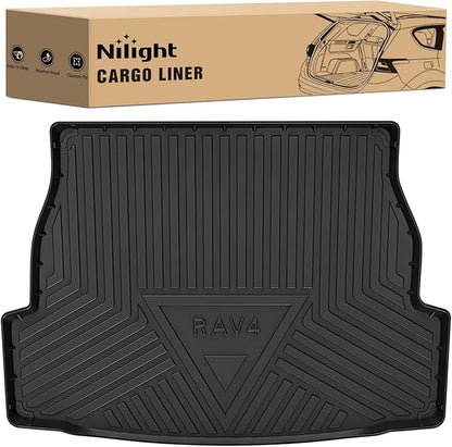 Nilight Cargo Mats for Toyota RAV4 2019 2020 2021 2022 2023 2024 2025,All Weather Protection Heavy Duty Cargo Liners